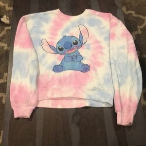 Tie dye stitch long sleeve